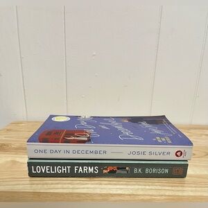 Two Paper Back Christmas Holiday Romance Books